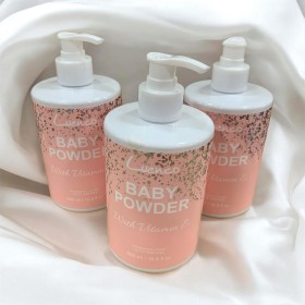 luenco baby powder with vitamin E