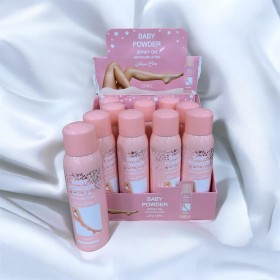 baby powder spray on air foundation