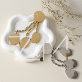 حلق بتصميم عُملة