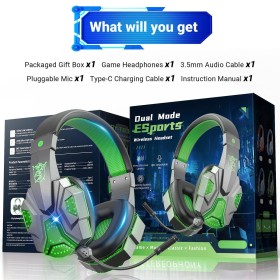 سماعة رأس اللاسلكية Dual Mode Esports – موديل SY-T830