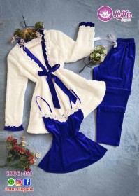 طقم خريفي مخملي راقي